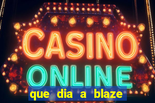 que dia a blaze paga o cashback